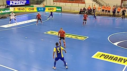 1. Futsal liga - FK ERA-PACK Chrudim - APOEL Nikósie