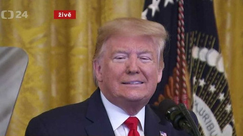 Mimořádné pořady ČT24 - Tisková konference Donalda Trumpa a Benjamina Netanjahua