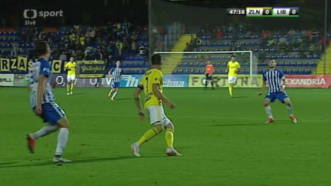 Fotbal - FC Fastav Zlín - FC Slovan Liberec