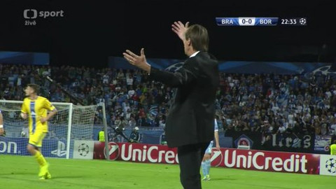 Liga mistrů UEFA - Slovan Bratislava - FC BATE Borisov