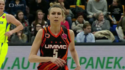 Evropská liga v basketbalu - ZVVZ USK Praha – UMMC Jekatěrinburg
