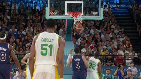 XXXIII. letní olympijské hry 2024 Paříž - Basketbal: Brazílie - USA