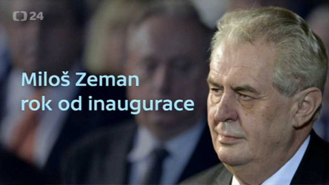 Miloš Zeman rok od inaugurace