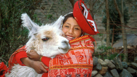 Můj mazlíček - 14/26 Justina a její lama