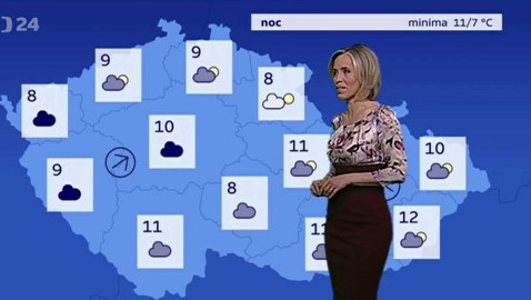 Předpověď počasí - 11. května 2017 17:55
