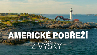Americké pobřeží z výšky