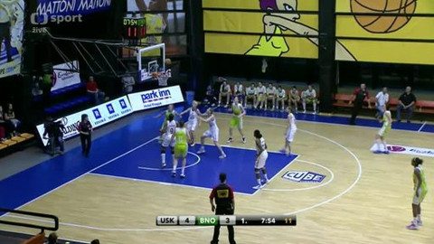 Basketbal - USK Praha - BK IMOS Brno