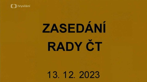 Jednání Rady České televize - 14. jednání Rady ČT v roce 2023
