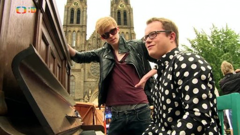 Filharmonici na ulici - Klavír