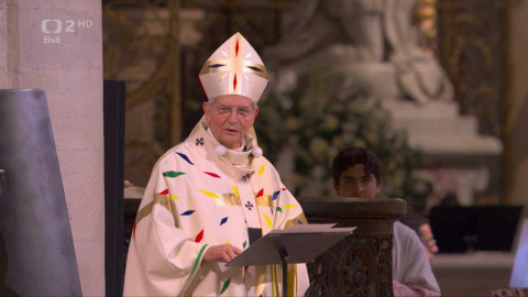 Bohoslužby v České televizi - Znovuotevření pařížské katedrály Notre-Dame