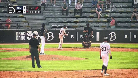 Česká baseballová Extraliga - Draci Brno - Tempo Praha