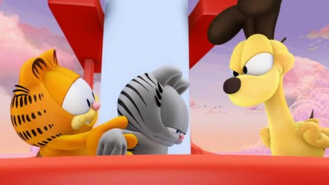 Garfieldova show - 17/52 Kocour se koupe