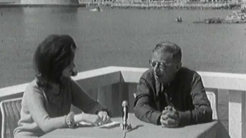 Příloha Televizních novin - Rozhovor s Jean Paul Sarterem