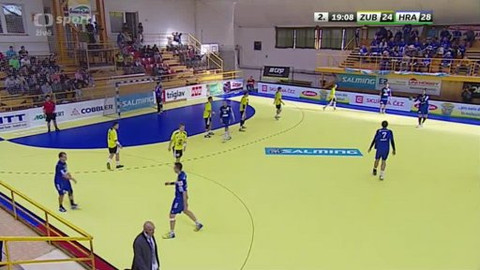 Házená - HC Gumárny Zubří - TJ Cement Hranice