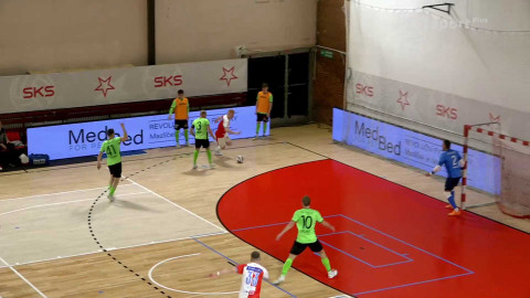 1. Futsal liga - SK Slavia Praha - FK Chrudim