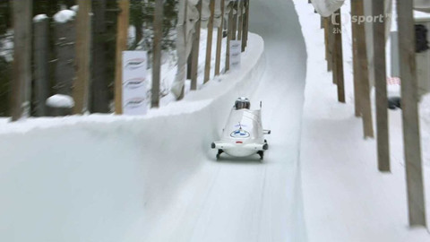 Mistrovství světa v bobech a skeletonu 2023 Švýcarsko - 3. jízda dvojbobu žen