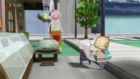 Obláčkový chléb - Skládanková mapa