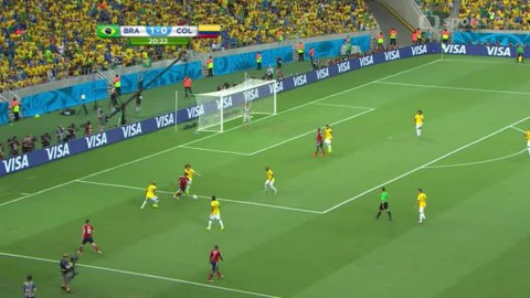 MS ve fotbalu 2014 Brazílie - Brazílie - Kolumbie