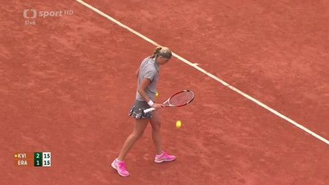French Open 2014 - Petra Kvitová - Marina Erakovičová