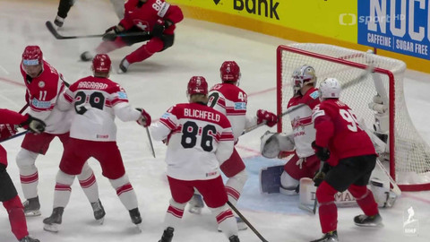 MS v ledním hokeji mužů 2025 Švédsko, Dánsko - Švýcarsko - Dánsko