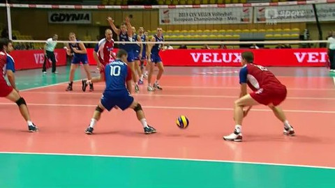 ME ve volejbalu mužů 2013 - Rusko - Česko