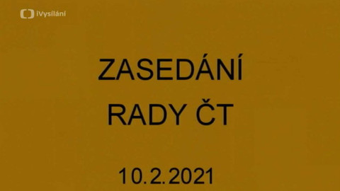 Jednání Rady České televize - 3. jednání Rady ČT v roce 2021