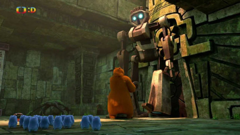 Méďa a lumíci - Kamenný strážce