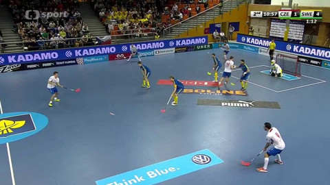 Florbal - Česko - Švédsko