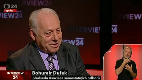 Interview ČT24 - 12. listopadu 2012