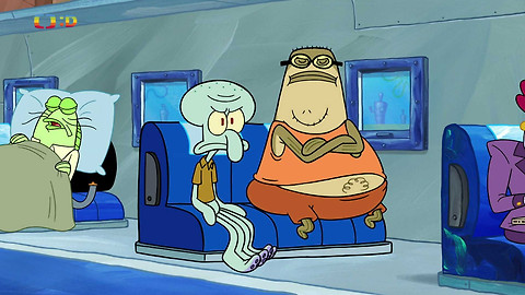 SpongeBob v kalhotách - Bassepiák / Krabice pro hlupáky Sépiáky