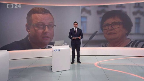 90’ ČT24 - Rezignace nejvyššího státního zástupce Pavla Zemana