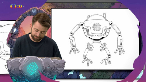 Kreslíme s Willem a jeho vypravěči - Lily a robot