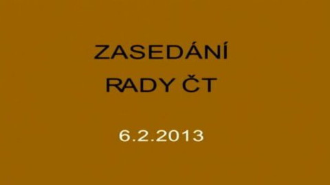 Jednání Rady České televize - 3. jednání Rady ČT v roce 2013