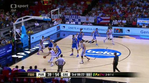 Basketbal - Portoriko - Řecko