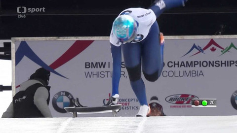 MS v bobech a skeletonu 2019 Kanada - 2. jízda skeletonu žen