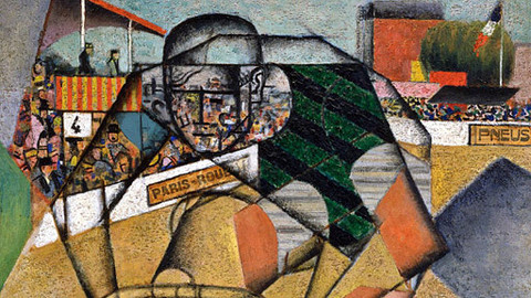 Mistrovská díla - Jean Metzinger – Na cyklistické závodní dráze