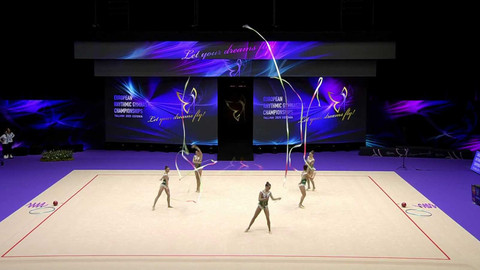 ME v moderní gymnastice 2025 Estonsko - Dvojboj společných skladeb