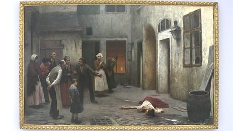 Národní galerie v Praze nikdy nezavírá - Vražda v domě