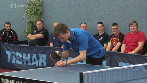 Extraliga stolního tenisu - SF SKK EL Niňo Praha EHW - STEN marketing HB Ostrov