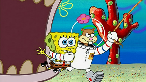 SpongeBob v kalhotách - Sépiák stávkuje / Boj s červem