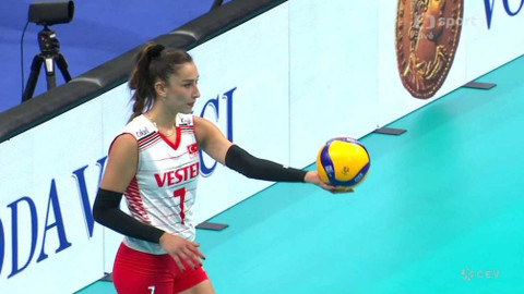 ME ve volejbalu žen 2021 - Turecko - Srbsko