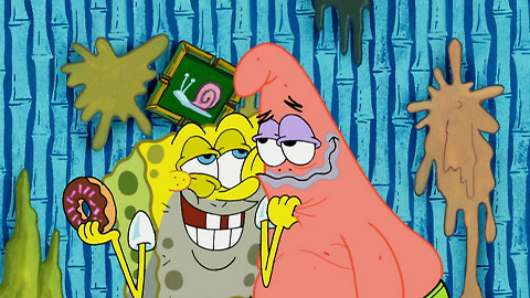 SpongeBob v kalhotách - Blecha v kožichu/Čí je ta kobliha/Špína na talíři