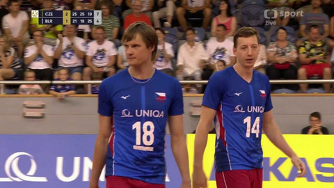 Volejbal - Česko - Bělorusko