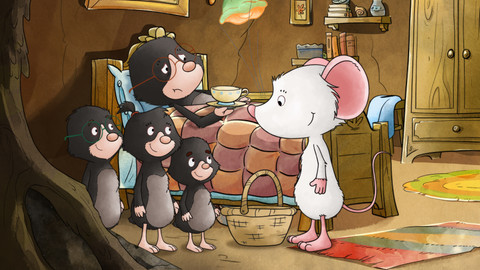 Myška Tilda - 4/26 Hloubení děr je zábava