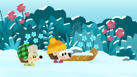 Bodláček a Jehlinka - 24/26 Sáňkování