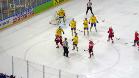MS v ledním hokeji 2018 Dánsko - Švédsko - Švýcarsko