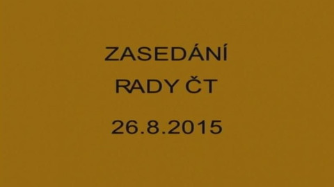 Jednání Rady České televize - 15. jednání Rady ČT v roce 2015