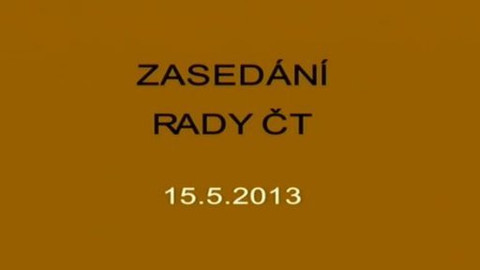 Jednání Rady České televize - 9. jednání Rady ČT v roce 2013