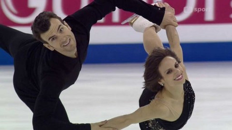MS v krasobruslení 2015 Čína - Volné jízdy sportovních dvojic