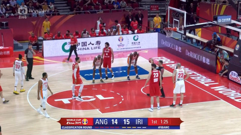 MS v basketbalu 2019 Čína - Angola - Iran